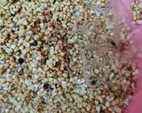Foto del paso 1 de la receta: Pan de grano de trigo sarraceno con Psyllium 🍞de larga ferm., más fibra, menor I. G., sin gluten