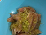 Pechuga de pollo a la crema con verdeo