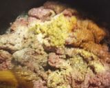 A picture of step 2 of Hackfleischauflauf mit Kartoffelhaube, German Shepherd Pie.