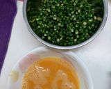 Foto langkah ke 1 dari resep Goreng telur kacang panjang.