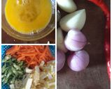 Foto langkah ke 1 dari resep Orak Arik Kuah Sayur.