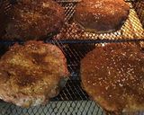 A picture of step 6 of California Farm Aubergine Eggplant Tenderloin with Poutine Gravy.