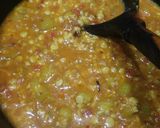 A picture of step 5 of Loki daal.
