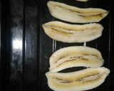 Foto langkah ke 1 dari resep Pisang Oven Cokelat Keju.