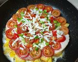 Pas rețetă PizzaTart (tarta de pâine) la tigaie 3 fotografie