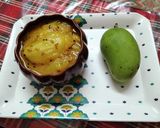 A picture of step 2 of Raw mango Launji.