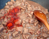 Szarvaspörkölt recept fázis 3 fotója