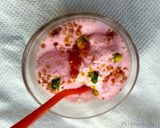 A picture of step 3 of Strawberry and tootyfruity ice-cream.