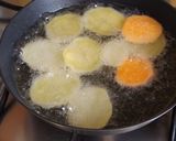 Foto del paso 1 de la receta Gratinado de batatas y patatas con provolone