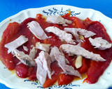 Foto del paso 6 de la receta: Ensalada de pimientos asados con ventresca de atún