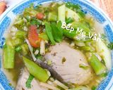 Hình bước làm 4 của món Canh chua cá cờ