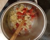 Borsós disznópörkölt nokedlivel recept fázis 1 fotója