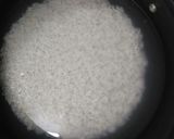 A picture of step 1 of Green Pulao (Jain).
