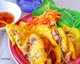 Hình bước làm 7 của món Bánh xèo yến mạch (Emmy 8m+)