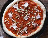 A picture of step 4 of Vegetable Pizza.