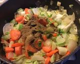 Une image de l'étape 3 de Soupe de chou kale et carottes au citron.