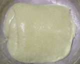 Foto langkah ke 10 dari resep Pandan Charcoal Sourdough Bread (88% - Oven Tangkring).