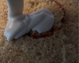 Foto del paso 6 de la receta: Bizcocho Jack Skellington (Bizcocho de yogur) - Adviento Halloween