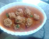 صورة لخطوة 2 من وصفة كريات الدجاج و الارز