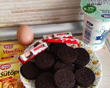 Oreos muffin recept fázis 1 fotója