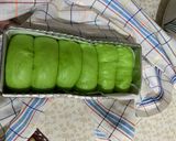 Foto langkah ke 4 dari resep Roti sobek pandan with whipy cream.