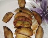 A picture of step 2 of Caramelized pear.