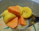 Foto langkah ke 4 dari resep Kolak Pisang Ubi Merah.