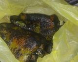 صورة لخطوة 1 من وصفة فلفل طايب 🌶 مع بادنجال 🍆 روعة