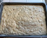 A picture of step 6 of Easy Banana Cake with Almond Nuts (Banana Fosting in separate recipe).