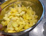 A picture of step 1 of Spicy Lebanese Potatoes in an air fryer- Batata harra.