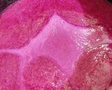 Foto langkah ke 3 dari resep Puding Busa Buah Naga.