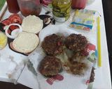 Foto del paso 4 de la receta: Hamburguesas de pavo con champiñones