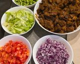 A picture of step 8 of Beef Taco 🌮.