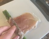A picture of step 6 of Asparagus & Parma Ham.