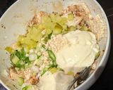 A picture of step 1 of Tofu salad.