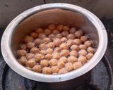 A picture of step 2 of Soya chanadaal pattice.