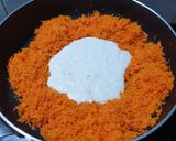 A picture of step 6 of Carrot Halwa Shots.