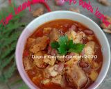 Foto langkah ke 8 dari resep Tumis kacang merah tahu tempe bumbu kencur.
