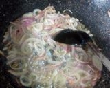 A picture of step 3 of Raw banana sabzi.