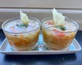 A picture of step 3 of Cabbage Soup.