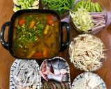 Hình bước làm 6 của món Bếp nhà hương#8 (lẩu mắm-phiên bản 1)