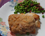 Foto del paso 6 de la receta: Libritos de queso con guisantes. Airfryer y microondas