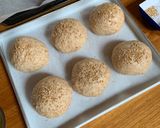 Foto langkah ke 6 dari resep Roti Burger Gandum.