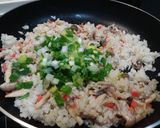 鴻禧菇炒飯的食譜步驟2照片