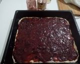 Pas rețetă Tartă cu gem de prune în aluatul rămas de la pizza 1 fotografie