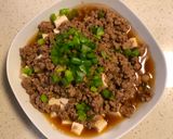 豆腐蒸肉末的食譜步驟3照片