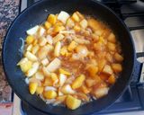 Foto del paso 3 de la receta: Chutney de manzana y durazno, con pollo asado #caminodesabores
