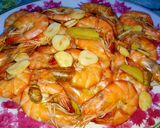 รูปขั้นตอนการทำที่ 3 ของ กุ้งอบน้ำมันงา