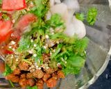 A picture of step 5 of ⭐ Diet Water Chestnut– Black Chickpea Bhel.
