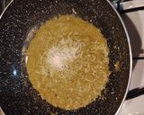 Foto del passaggio 5 della ricetta Ziti spezzati alla crema d'orto e pancetta tesa